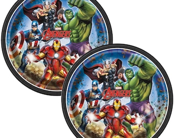 Avengers Paper Plates 9", 8ct
