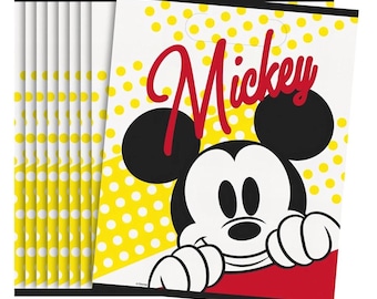 Mickey Mouse Loot Bags - 8ct
