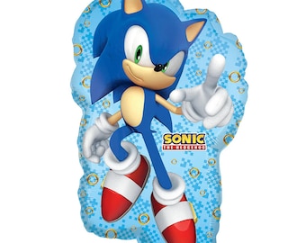 Sonic The Hedgehog Foil Balloon 30"