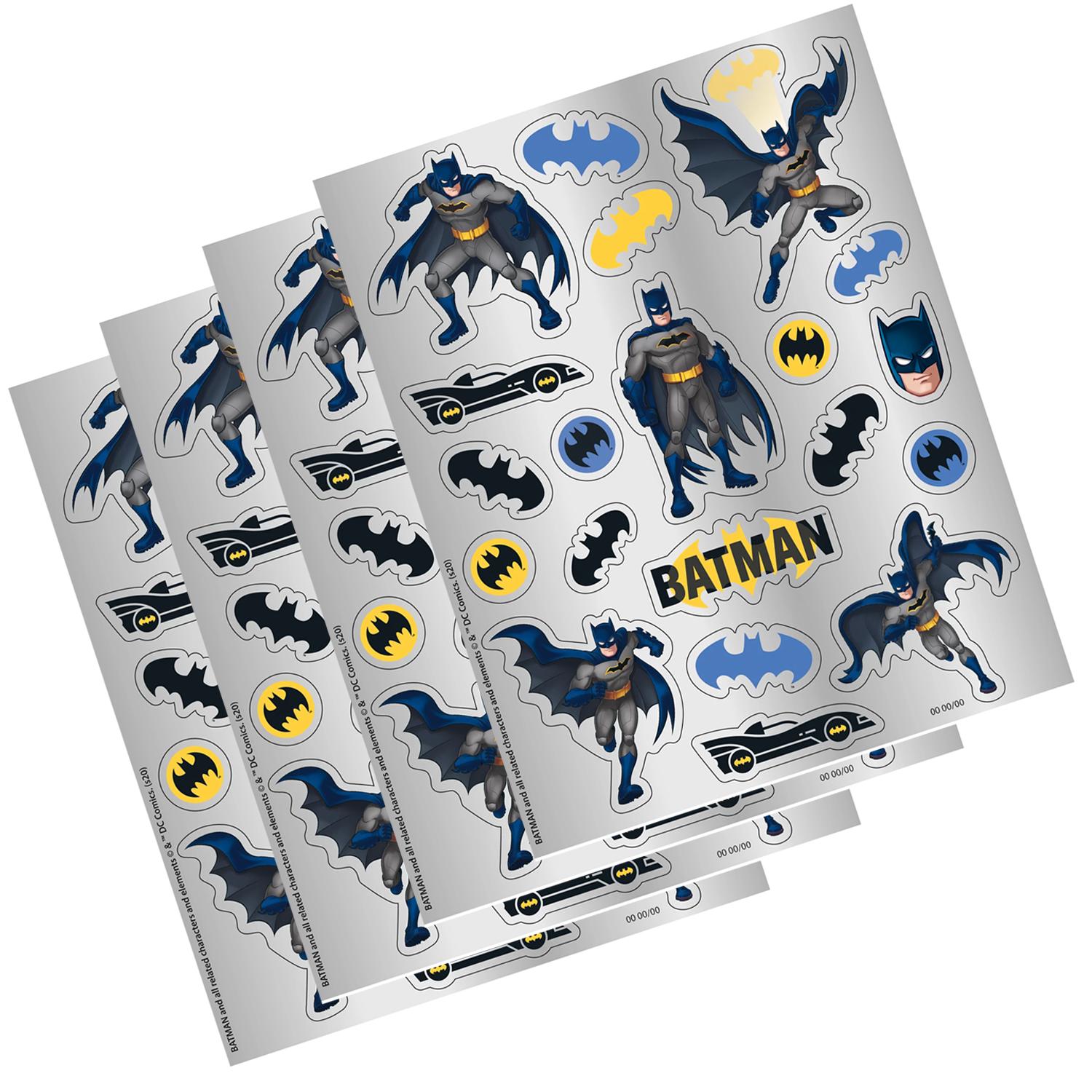 Officially Licensed Batman™ Stickers – 4 Sheets, 80 Stickers - Etsy