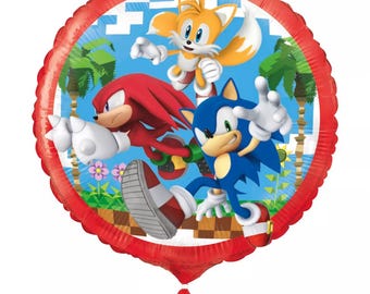 Sonic the Hedgehog Foil Balloon 18"