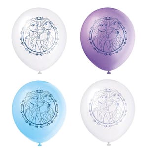 Frozen 2 Latex Balloons 12 inches, 8 ct image 3