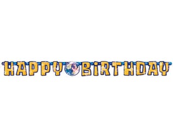 Spongebob Squarepants Happy Birthday Banner 5.75 ft