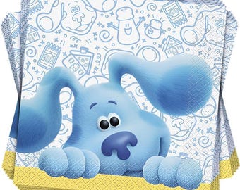 Blue's Clues Luncheon Napkins - 16ct