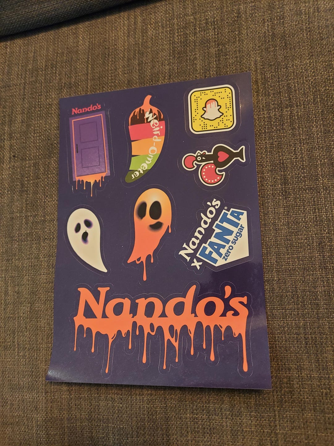 Nyandango Sticker Nando's Sticker Sheets - Etsy UK