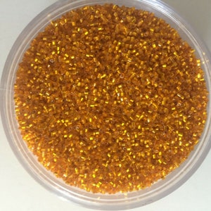 Giapponese Matsuno Glass Seed Bead 15/0 2Cut Argento Foderato 36:RR- 20 gms