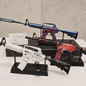 CS2 M4 Skin Replica: Printstream, Hyperbeast, Howl - Gamer Gift