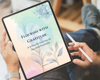 90 jours de gratitude | Réflexion quotidienne imprimable PDF