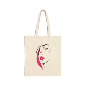 Stylish Canvas Tote Bag - Chic Eco-Friendly Bag for Everyday Use, Fashion Accessory, Shopping Tote, Gift Idea