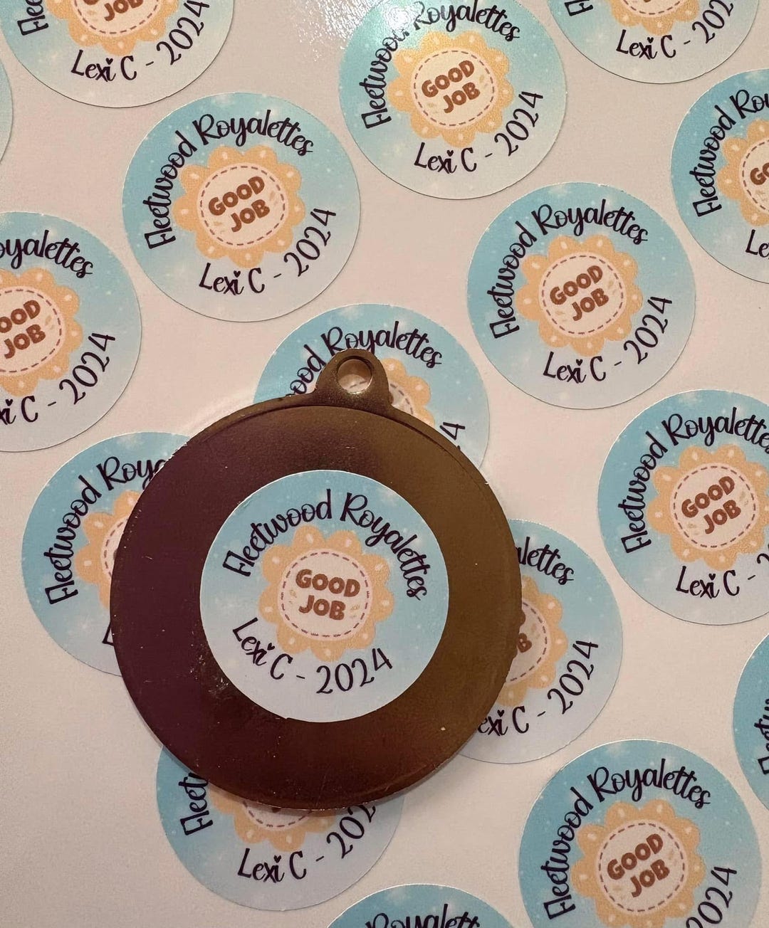 Personalized Medal Stickers: Custom Sports, Dance & School Award Labels ...