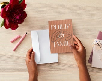 Wedding Invitation Template | Wedding Invites Digital Download | Editable Wedding Invitation Template | DIY Wedding Invitation Printable