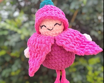 Fuchsia Flower Crochet Pattern