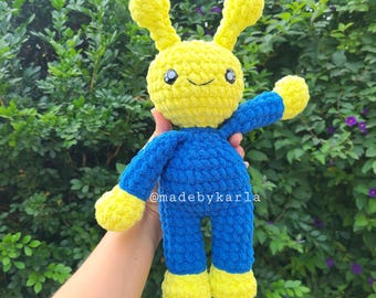Tony the Alien amigurumi crochet pattern