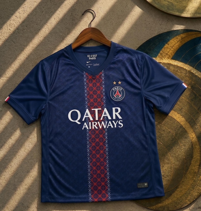 PSG 2-Star Champions League Winner 2026 Jersey – Paris Supporter T-shirt image 2