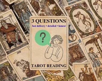 3 Question Tarot Reading: Honest, Intuitive Guidance