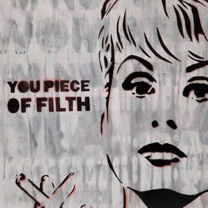 Absolutely Fabulous Fan Art, Patsy Stone Art, Queer Art, British Humour