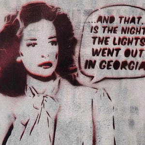 Designing Women Art, Julia Sugarbaker Painting, queer art