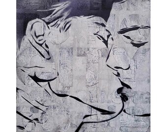 Gay Kiss Art, Street Art Style, Queer Art Graffiti