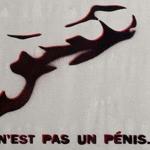 Penis Art (mature) Original Painting, Dick Art, Penis Painting