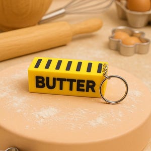 Mini Butter Stick Keychain STL: STL File