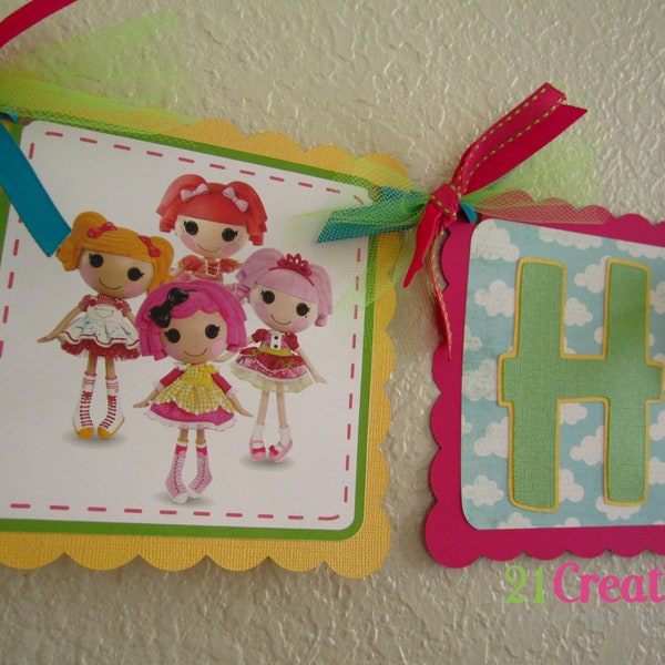 Lalaloopsy Birthday Banner