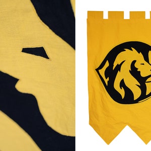 Custom Heraldic Banner / Flag / Gonfalon / Vexillium for LARP or SCA