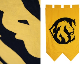 Custom Heraldic Banner / Flag / Gonfalon / Vexillium for LARP or SCA