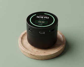 Azan Clock Automatic Adhan | Smart Islamic Prayer Clock with Quran Player, Touchscreen, No App Needed | Muslim Gift | Made in Canada