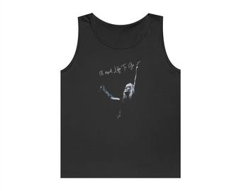Vintage style tank top of sebastian bach skid-row band