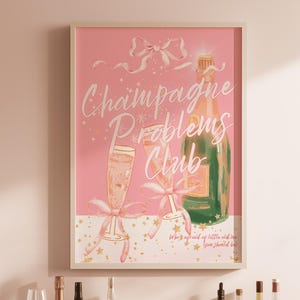 Taylor Cocktail Print, Champagne Problems Poster, Bar Warenkorb Wand Kunst (Digitaler Download)