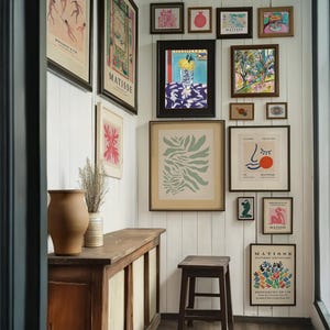 Henri Matisse Prints: 650+ Bauhaus Abstract Art - Gallery Wall Decor (Digital Download)