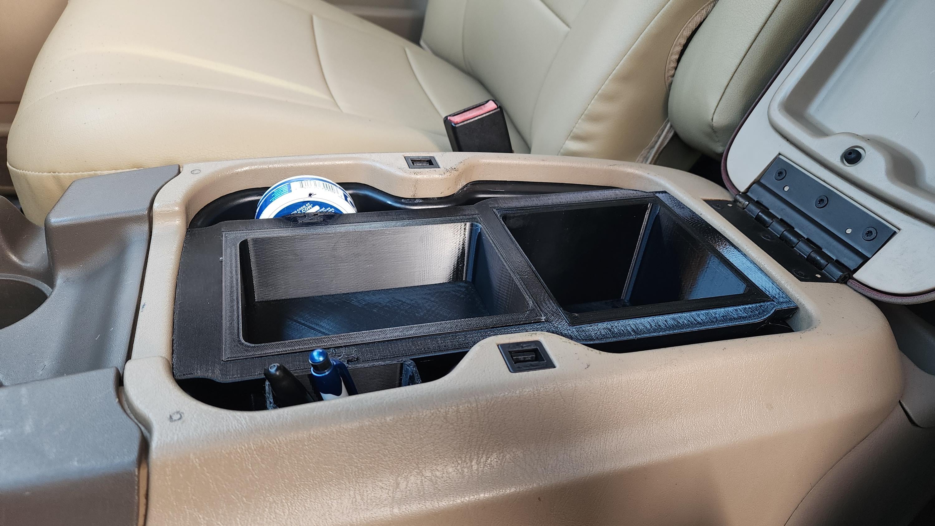 Excursion Radio Console Full Length Center Console for 1999-2007 Ford Superduty and 2000-2005 ...