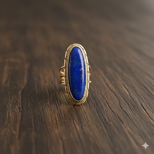 Pierścionek z czerwonego kamienia ze złota dla mężczyzn, pierścionek w stylu vintage, prostokątny pierścionek z rubinowym wyglądem, ręcznie robiona biżuteria ze złota, wyrazisty pierścionek na prezent dla niego