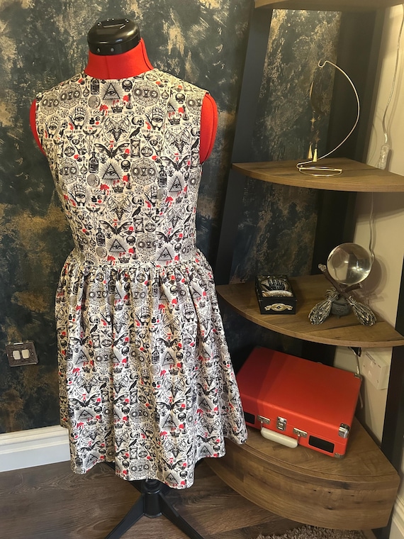 skater dress fabric Valley knit skater dress with lantern sleeves and other options (PDF)