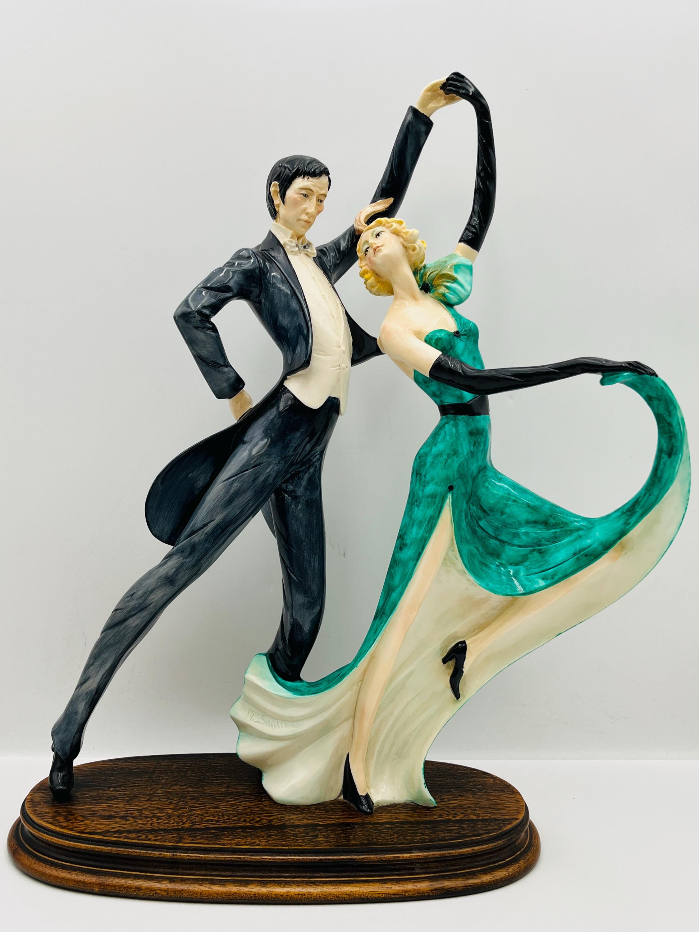 A.SANTINI サンティーニ SCULPTOR CLASSIC FIGURE 西洋 イタリア 置物