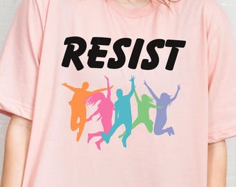Save PBS Resist Shirt: Retro Public Broadcasting Tee, Equal Rights