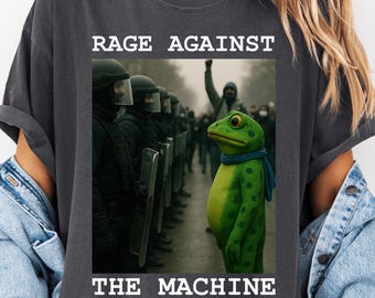 Portland Frog Protest Shirt, Anti Fascism Shirt, Anti ICE Shirt, Activist Shirt, Resistance Shirt