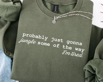 Sweat-shirt drôle de Noël fatigué, probablement celui qui fera sonner le bruit : sweat à capuche humour des Fêtes