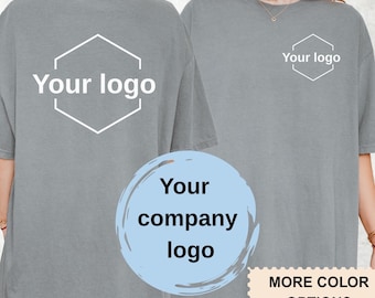 Custom Comfort Colors T-Shirt: Personalized Logo, Photo, Text