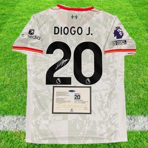 Diogo Jota Liverpool AWAY 24/25 Shirt (Read Description)