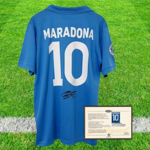 Signed shirt Diego Maradona Napoli 1987 (Read description)