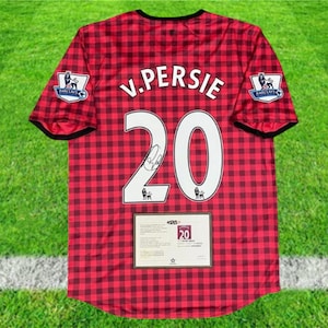 Gesigneerd shirt Robin van Persie Manchester united 12/13 (Lees beschrijving)