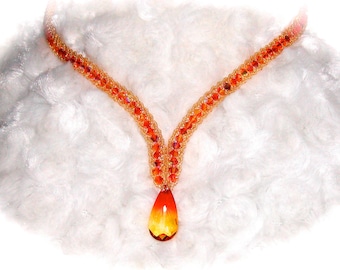 Flat Spiral Necklace Tutorial