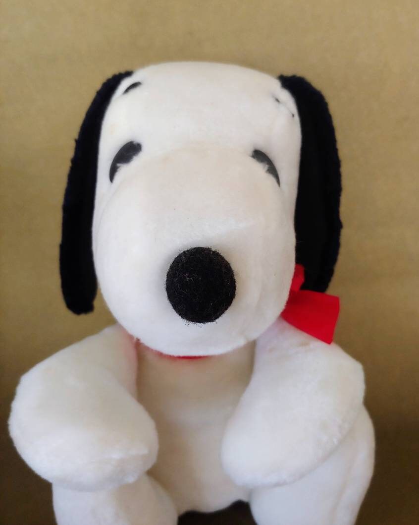 Vintage 1968 Snoopy Dog Plush Radio From Radioshack Etsy Australia