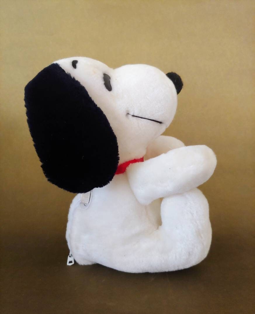 Vintage 1968 Snoopy Dog Plush Radio From Radioshack Etsy Australia
