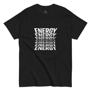 ENERGY – Bold Minimalist Graphic T-Shirt