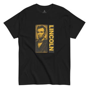 Abraham Lincoln T-Shirt – Vintage President Portrait Graphic Tee
