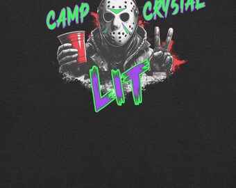Jason Voorhees Camp Crystal Lit Friday the 13th T-Shirt