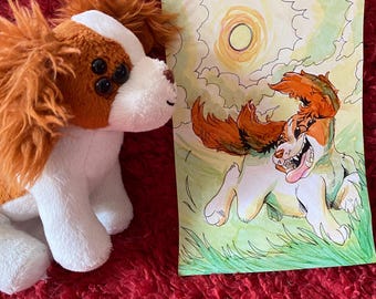 Weirdcore Upcycled Puppy Plush