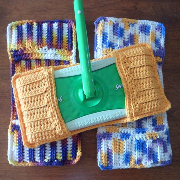 Set of 3 Eco Friendly Cotton Swiffer Covers